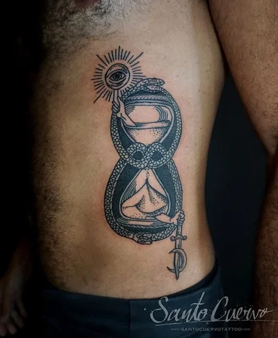 Santo Cuervo tattoo 019