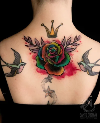 Santo Cuervo tattoo 021