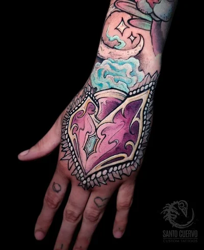 Santo Cuervo tattoo 027