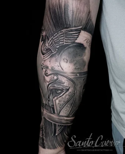 Santo Cuervo tattoo 041