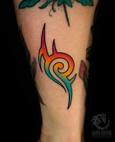 Santo Cuervo tattoo 042