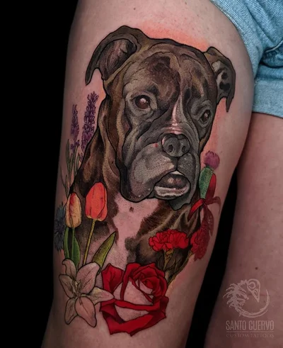Santo Cuervo tattoo 045
