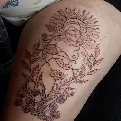 Sara Scribbles tattoo 038