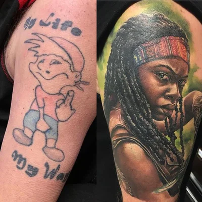 Sarah Miller tattoo 018
