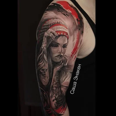 Sasha Enaken tattoo 022