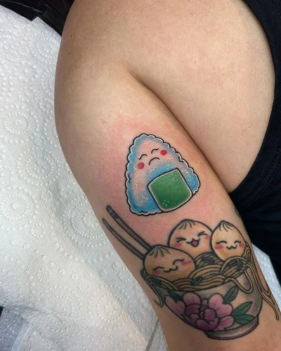 Sashimi Roll tattoo 008