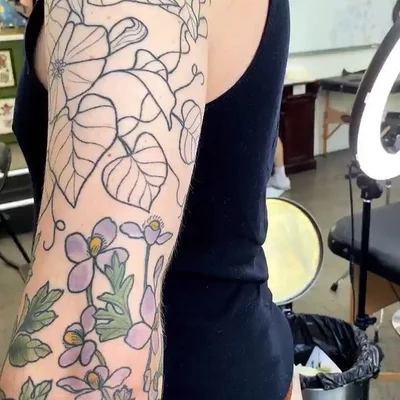 Sashimi Roll tattoo 009