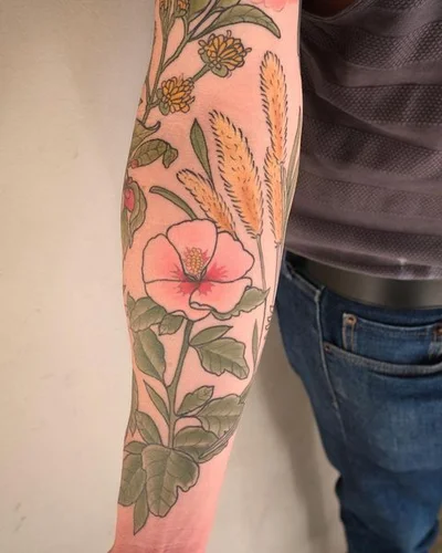 Sashimi Roll tattoo 029