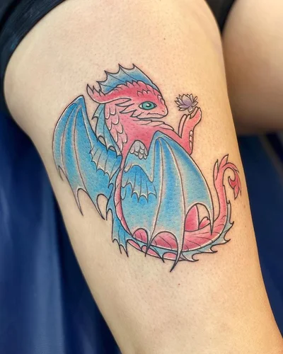 Sashimi Roll tattoo 036