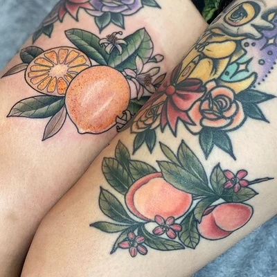 Sashimi Roll tattoo 050