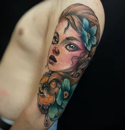 Saskič tattoo 007