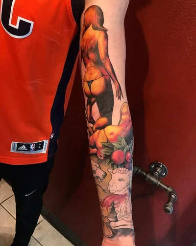 Scary Carrie tattoo 018