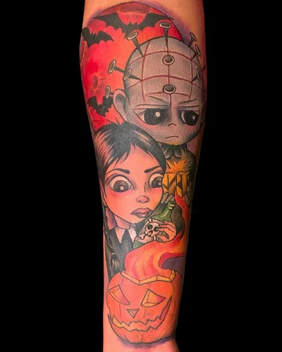 Scary Carrie tattoo 019