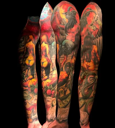 Scary Carrie tattoo 033