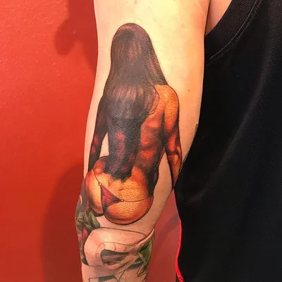 Scary Carrie tattoo 034