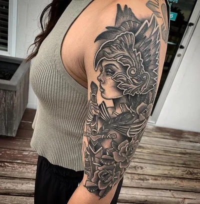 Sam Castro tattoo 007