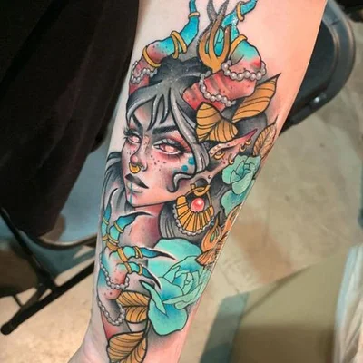 Sam Castro tattoo 008