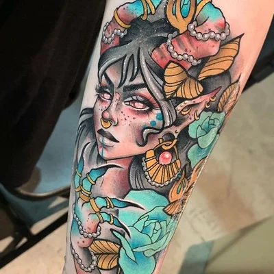 Sam Castro tattoo 034
