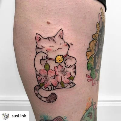 Schwarz oder Gold tattoo 011
