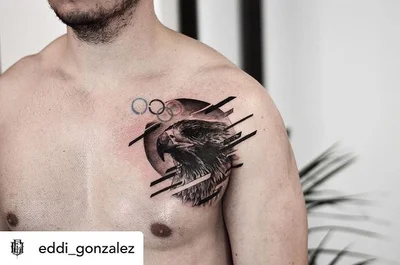 Schwarz oder Gold tattoo 029