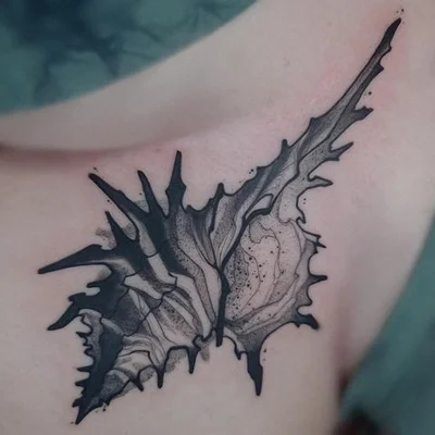 Schwarz oder Gold tattoo 040
