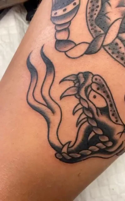 Scott Moss tattoo 020