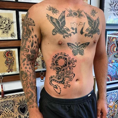 Scott Moss tattoo 023
