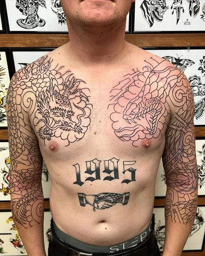 Scott Moss tattoo 032