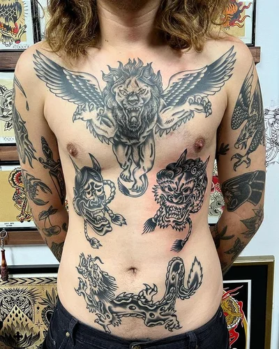 Scott Moss tattoo 039