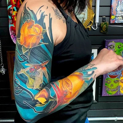 Sean Gilbert tattoo 024