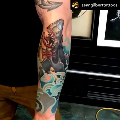 Sean Gilbert tattoo 041