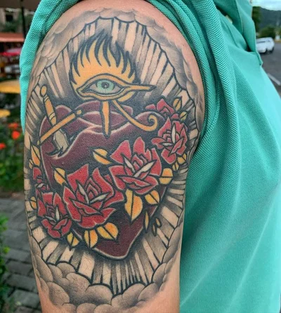 Sean Marsh tattoo 010