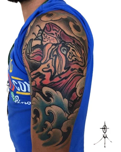 Sean Marsh tattoo 017