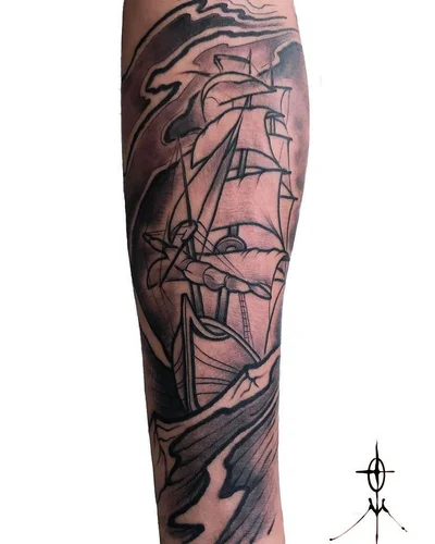 Sean Marsh tattoo 029
