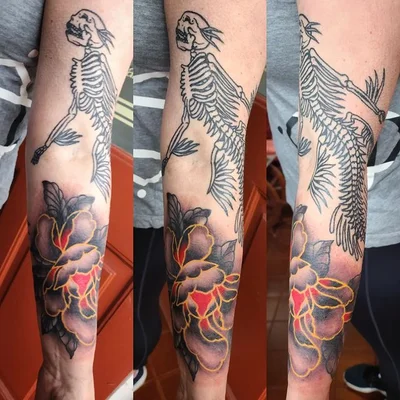 Sea Serpent Saloon tattoo 014