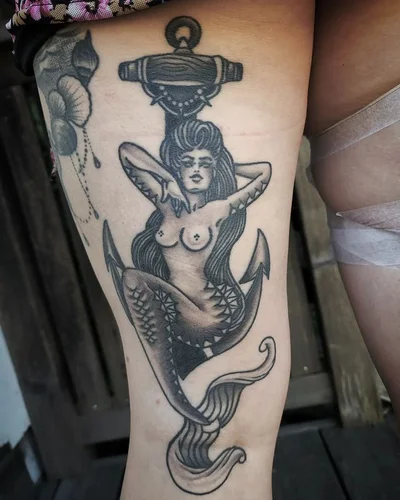 Sea Serpent Saloon tattoo 028