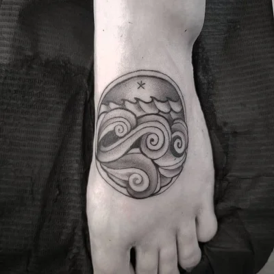 Sea Serpent Saloon tattoo 039