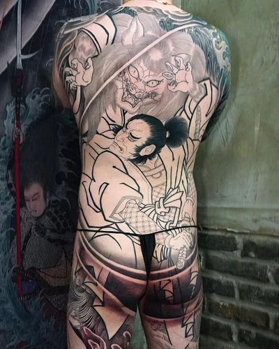 Outlawink Sen tattoo 033