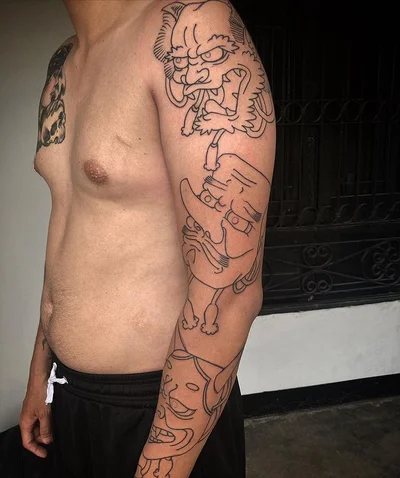 Sergio Manrique tattoo 019