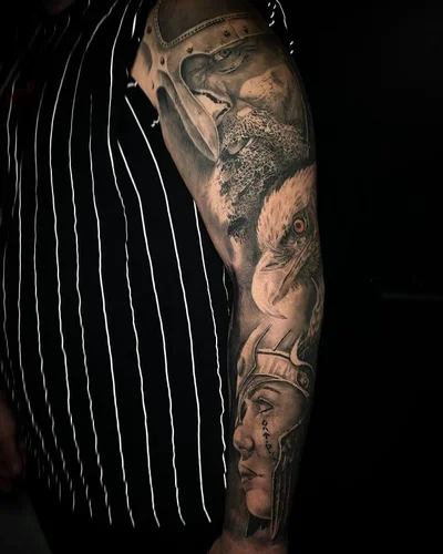 Sergio Romero tattoo 032
