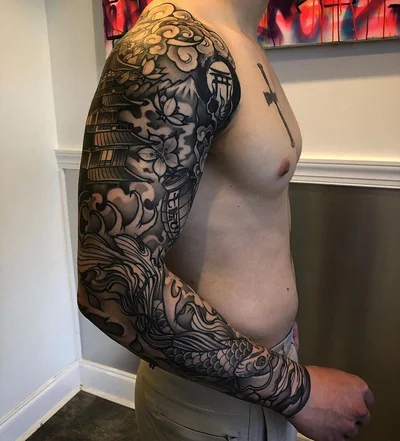 Ryan from Severe Ink tattoo 009