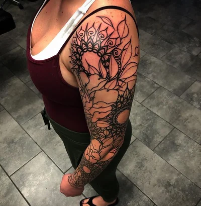 Ryan from Severe Ink tattoo 038