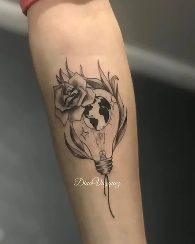 Dina Vazquez tattoo 042