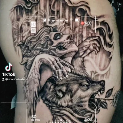Jessie Black tattoo 018