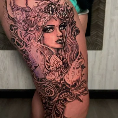 Jessie Black tattoo 033