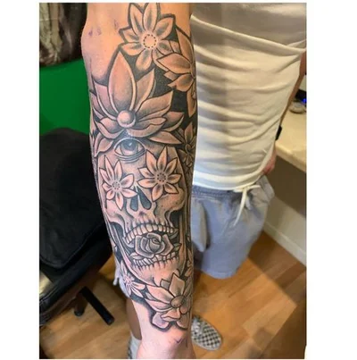 Chris Partain tattoo 032