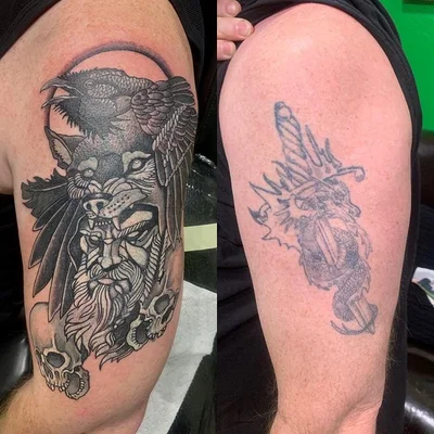 Chris Partain tattoo 048