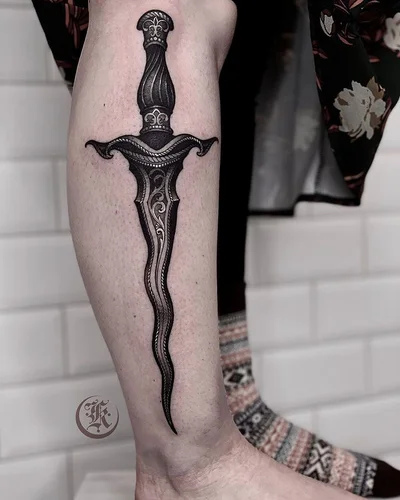 Ksenia Darmaeva tattoo 007