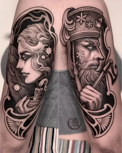 Ksenia Darmaeva tattoo 008