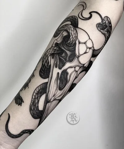 Ksenia Darmaeva tattoo 013